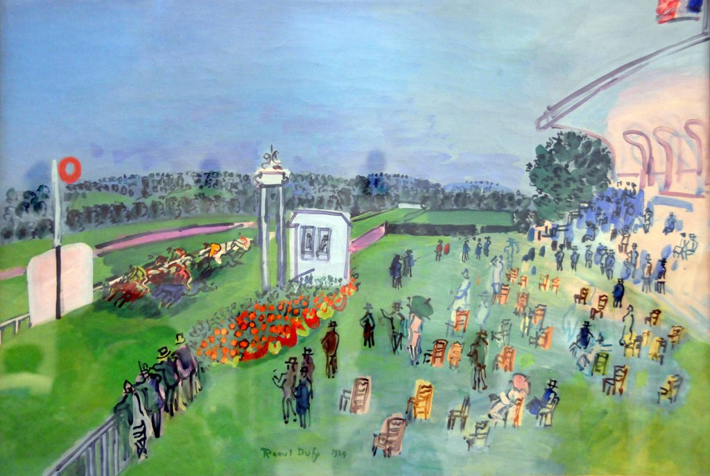 Raoul Dufy - Race Track at Deauville, the Start, 1929